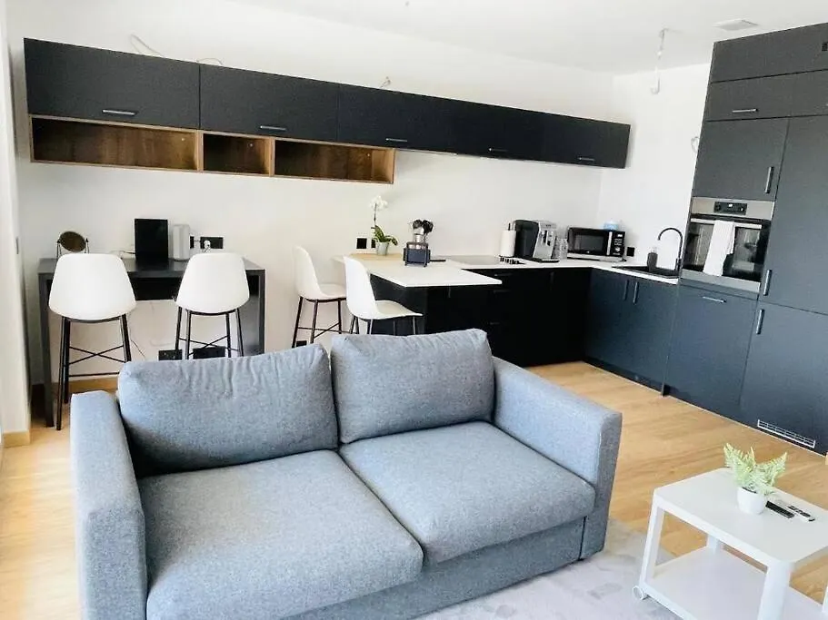 New Studio In Center With Terrac And Parking Luxembourg Luxembourg